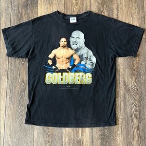Vintage 1998 WCW Goldberg Wrestling Global Black Shirt Men’s XL